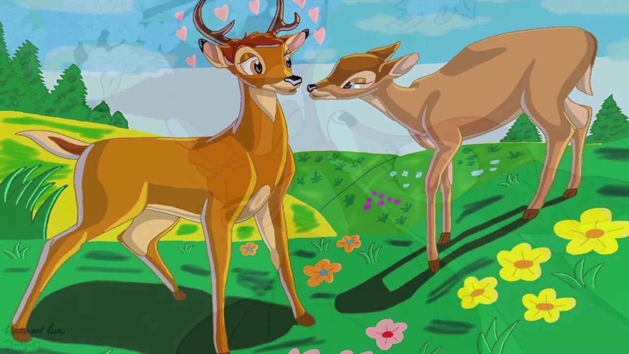 bambi-and-faline-i-bring-you-a-song-youtube