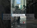 Estos son los daños tras el colapso de una grúa en Brickell