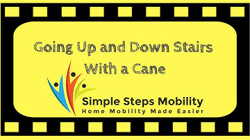 Going Up And Down Steps With A Cane