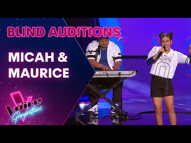 Micah & Maurice Sing Justin Bieber | The Blind Auditions | The Voice Generations Australia class=