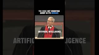 Tim Cook shared his perspective on artificial intelligence, stating he is not worried about AI