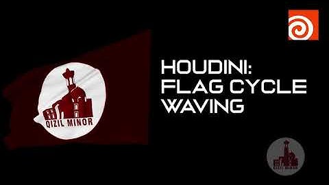 PROMO: FLAG CYCLE FX #houdini, #vfx, #simulation #render