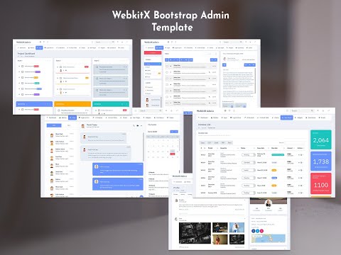 Bootstrap 5 Admin Dashboard Template – Responsive, Modern & Multipurpose UI Kit