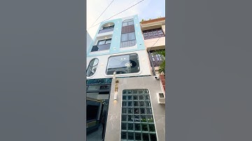 8.5 ty TL. Nhà xây mới 4 tầng 4.8x12m 4PN 3WC hẻm 3m Nguyễn Oanh phường Gò Vấp