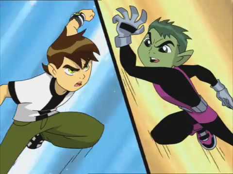 CN Image Spot: Ben 10 vs Beast Boy