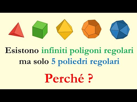 Video: Cosa sono i tipi di poliedri?