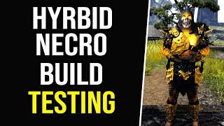 🔴LIVE | Elder Scrolls Online - Late Night PvP💀Hybrid Necromancer Build Testing !builds