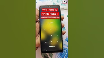 Vivo T3Lite 5G Hard reset ✅ Password unlock without pc|| Pattern lock,pin lock unlock only 2min me