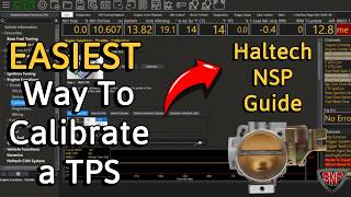 Haltech NSP Software HOW TO Calibrate TPS Throttle Position Sensor! By SNP screenshot 1