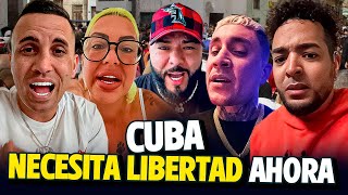 Artistas Dentro Y Fuera De La Isla Apoyan Al Pueblo Cubano !!! 🔥😱 Se Extienden Las Protestas En Cuba