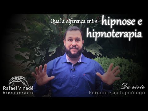Vídeo: Diferença Entre Hipnose E Hipnoterapia