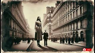 1911 Forgotten Photograph Of A Giant Woman In Paris Hidden History