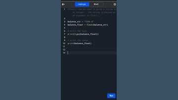 #python 89.Parse string into float | #shorts