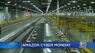 Amazon's Huge, Efficient Tracy Shipment Center Speeds Up Cyber Monday Deliveries