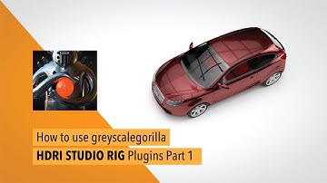 How to use HDRI Studio Rig  Cinema 4D plugins from greyscalegorilla - Part 1