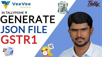 GSTR-1 JSON File Generation Made EASY in Tally Prime! | No Errors, No Stress ✅|Tamil