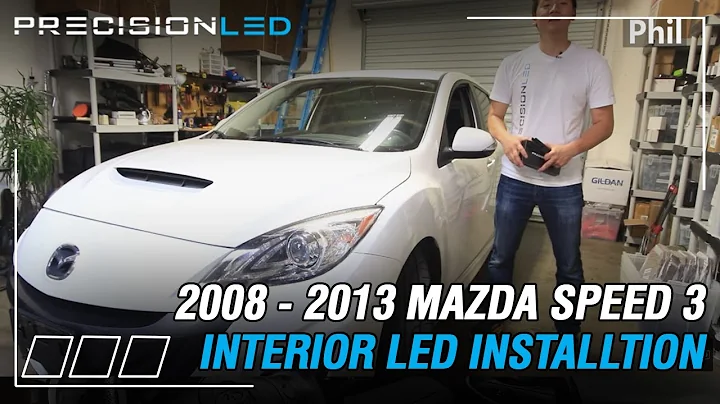 How To Install - Mazda Speed 3 LED Lights Interior - 2nd Gen (2008 - 2013)