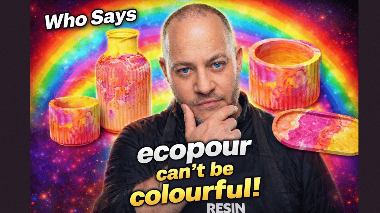 Кто сказал, что EcoPour не может быть красочным?! 🎨🔥 Давайте устроим беспорядок!