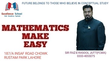 CH 7.2 ||ABSOLUTE VALUE||9TH SCI PTB MATH BY SUR FAIZ RASOOL