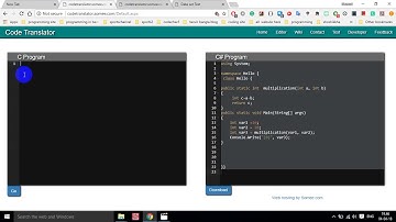 C TO C# CODE TRANSLATOR(EASY WAY)