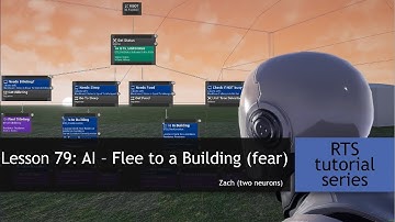 8.79 AI - Flee to Building  [UE4 - RTS Tutorial]