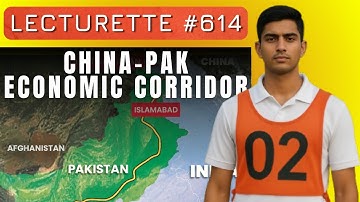 DAILY SSB LECTURETTE – CPEC (CHINA-PAKISTAN ECONOMIC CORRIDOR) | SSB Interview 2025 | #afcat2025