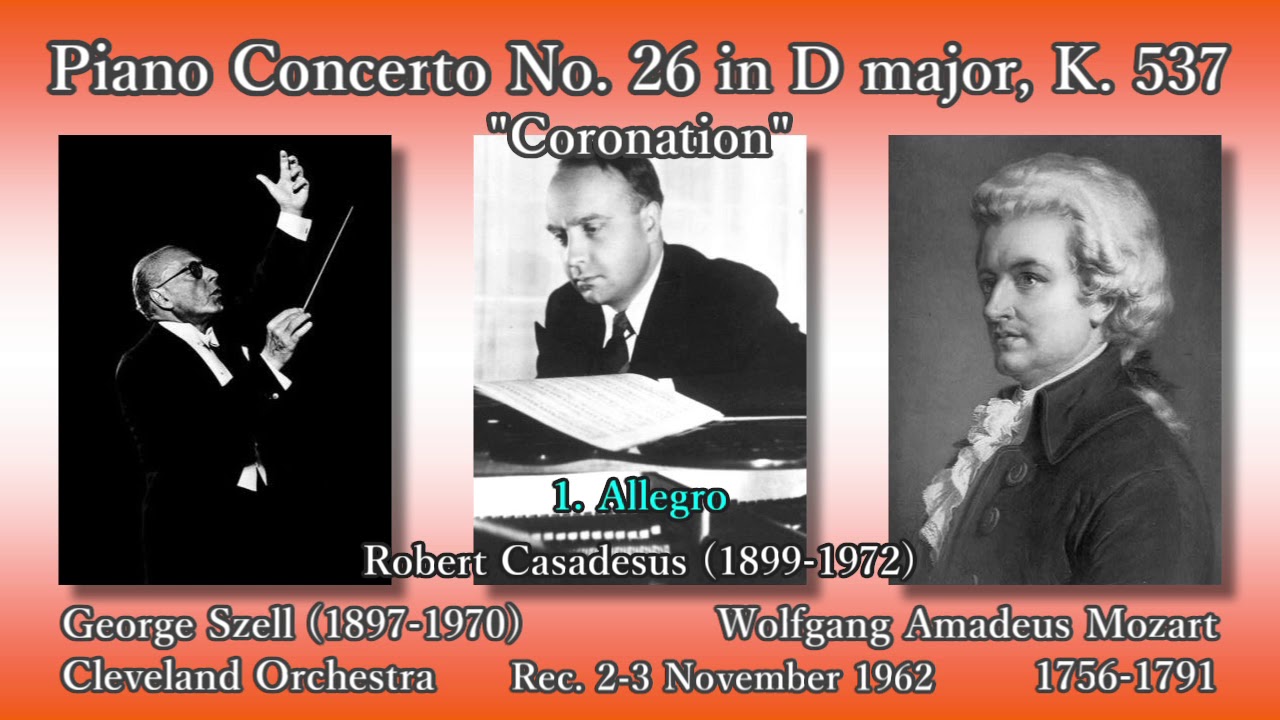 Mozart: Piano Concerto No. 26 