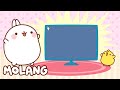 🩵✨ The Television | Molang | Cartoons for Kids