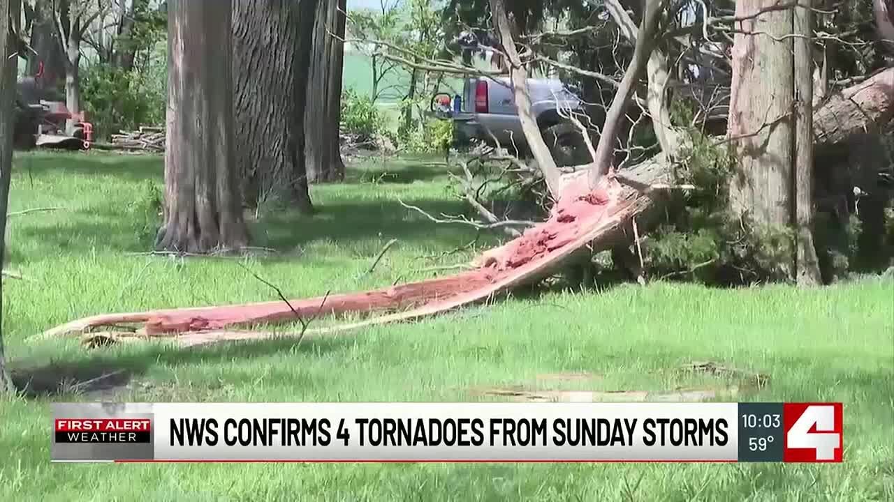 4 tornadoes touched down in the Metro East on Easter Sunday - YouTube