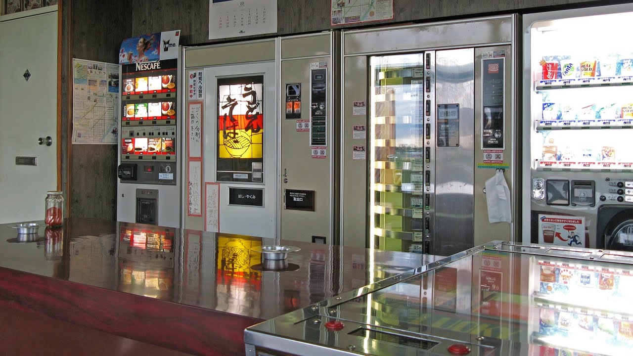 ベンダーショップ275 自販機そばを味わう 北海道当別町(アウルショップ