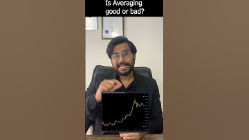 How to do averaging in trading || Never Average your losses #RishiMoney #stockmarket #shorts