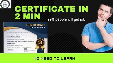 Free Courses Certification | AutoCAD Certification | Software Engineering Certification