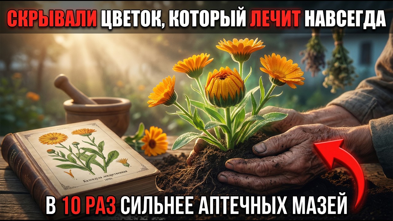 Фармацевтика скрывает этот цветок: он заменяет дорогие мази