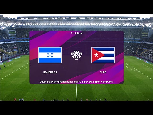 Honduras vs Cuba (16/10/2023) CONCACAF Nations League PES 2021 