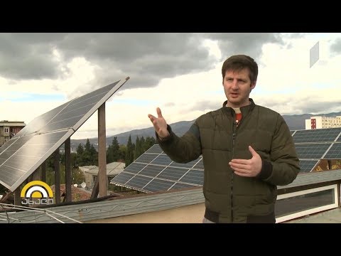 #ახალიდღე მზის ენერგია - ადამიანი, რომელიც ელექტროენერგიის გადასახადს არ იხდის