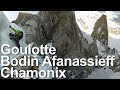 Goulotte Bodin Afanassieff Mont-Blanc du Tacul Chamonix Mont-Blanc montagne alpinisme escalade