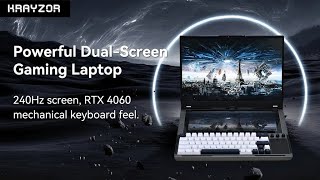 Krayzor: Dual-Screen Beast – The Laptop That Changes EVERYTHING!