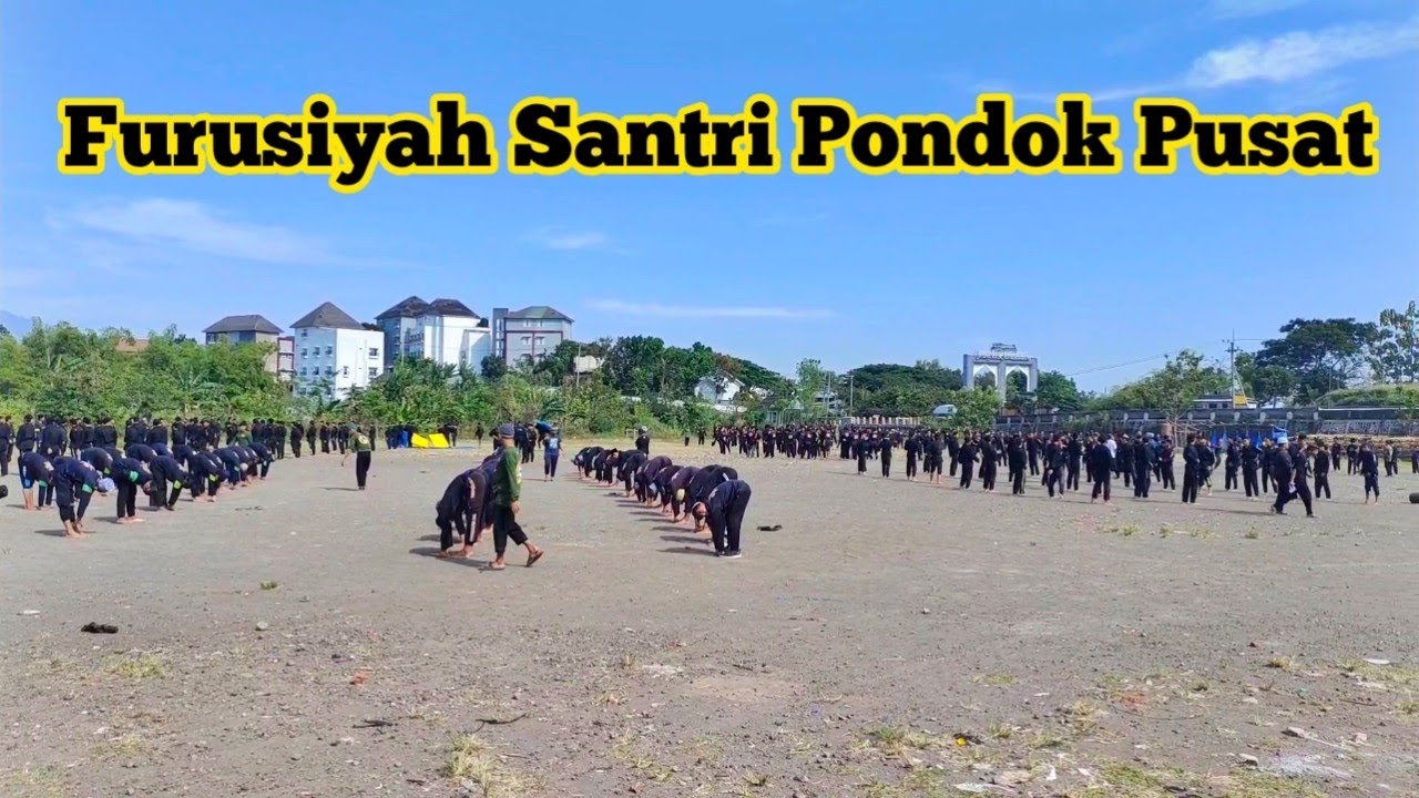 Olahraga Furusiyah Santri Al-Fatah Temboro Halaqoh Pusat