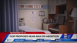 Indiana Senate Republicans propose ban on abortion with few exceptions