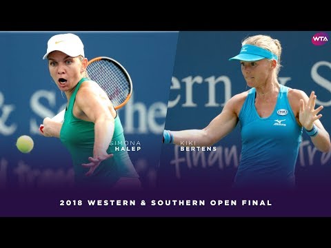 Simona Halep vs. Kiki Bertens | 2018 Western & Southern Open Final | WTA Highlights