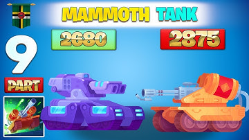 🆕 Tank Stars 2 Mammoth Tank vs Helios Tank - Gameplay Walkthrough Part 9 (iOS,Android) | Max Level