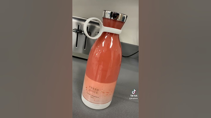 Fresh Juice portable blender