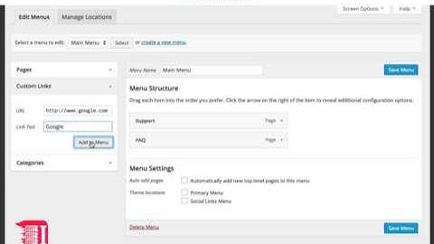 How to Add Custom Links to Your Wordpress Menu - ISPAZE.COM