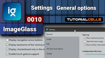 0010. general settings in ImageGlass