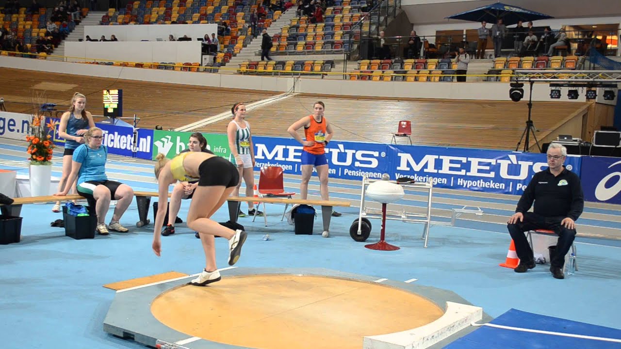 Anouk Vetter 3e poging 14.25m