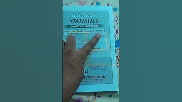 Telangana State Semester IV Statistics Text book: Statistical Inference