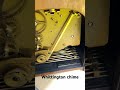 Whittington chiming mantel clock #clockrepairs #antiqueclock