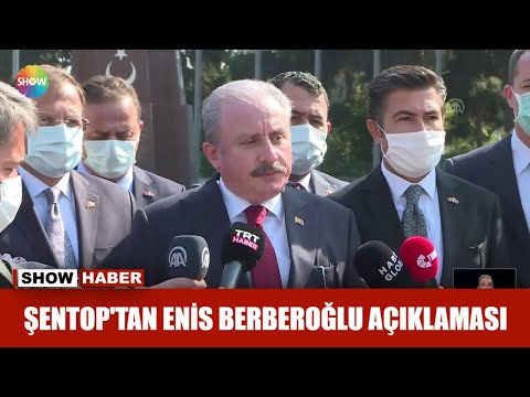 Şentop'tan Enis Berberoğlu açıklaması