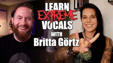 Learn Extreme Vocals w/ Britta Görtz! (Fry & False Cord, Warmup & Breathing, Studio vs Live)