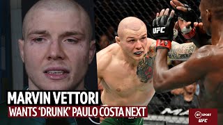 Marvin Vettori wants to rebound against 'drunk' Paulo Costa!